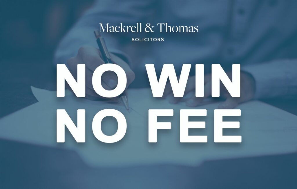 No Win, No Fee Lawyers