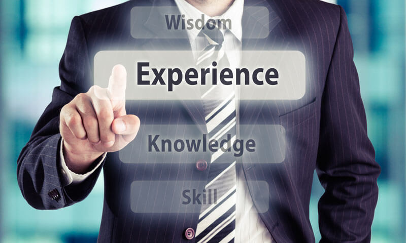 Lots of Experience
