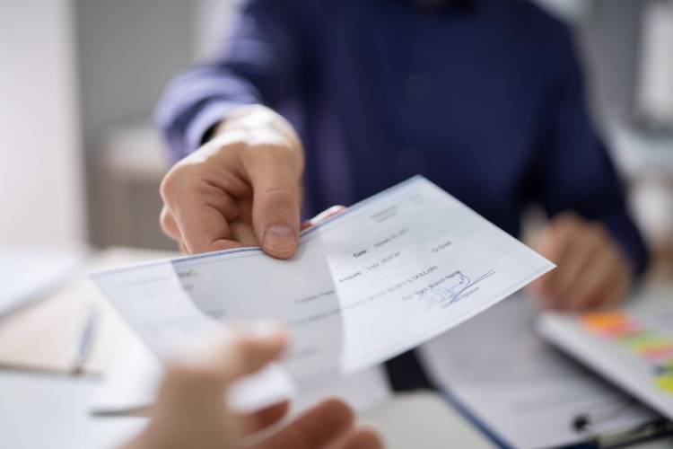 Receive the payout